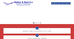 Desktop Screenshot of dekker-stam.nl